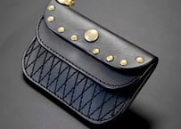 【made in HAKATA】DLMS コンパクトトラッカーウォレット ’MOON' – スムース or ダイヤステッチ