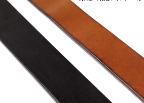 『Cowhide leather』 38mm幅 真鍮ギャリソンバックル  革極厚5ミリベルト DLM-920 genuine leather