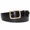 『Cowhide leather』真鍮バックル ５ミリ レザーベルト DLM-921 厚みがある長方形の真鍮 rectangle buckle (レクタングルバックル）