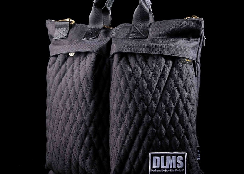DLMS】 ダイヤステッチヘルメットバッグ 'RIDES' DLM-514 | DLMS 公