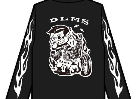オリジナルキャラクターBADBOY ロングスリーブＴシャツ【受注生産、ご注文後約3週間後のお届けになります】