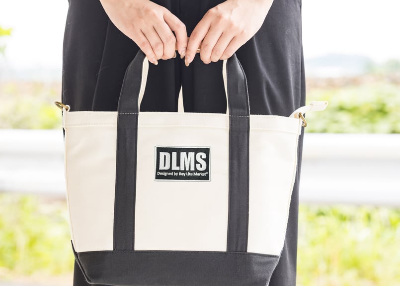 DLMS】ワックスコーティング キャンバス ミニショルダー トートバッグ