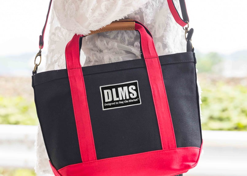DLMS】ワックスコーティング キャンバス ミニショルダー トートバッグ
