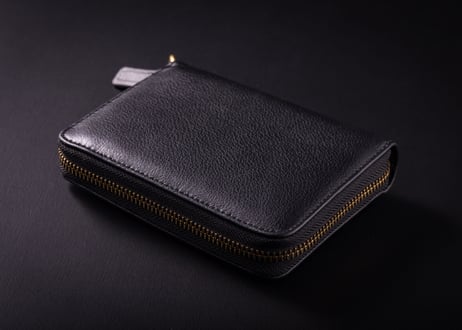 【DLMS】ラウンドファスナー ミドルサイズ レザーウォレット 'Dig' DLM-853