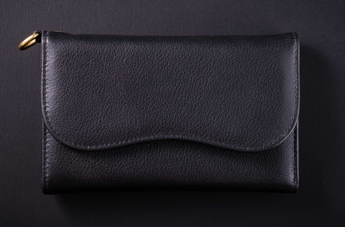 DLMS】三つ折り財布 ミドルサイズ レザーウォレット 'Drive' DLM