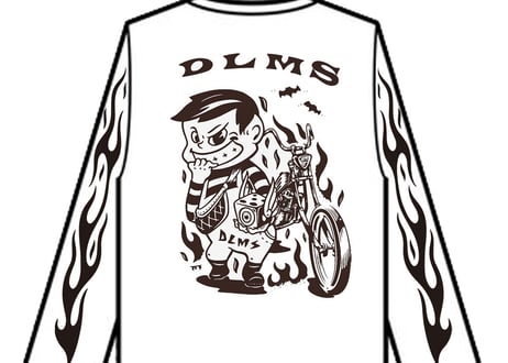 オリジナルキャラクターBADBOY ロングスリーブＴシャツ【受注生産、ご注文後約3週間後のお届けになります】