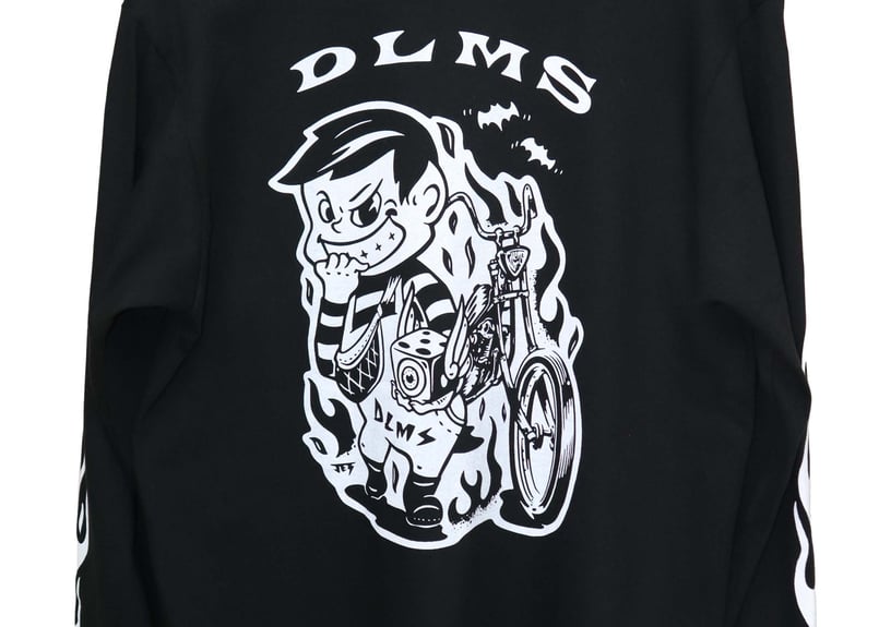 オリジナルキャラクターBADBOY ロングスリーブTシャツ【受注生産、ご