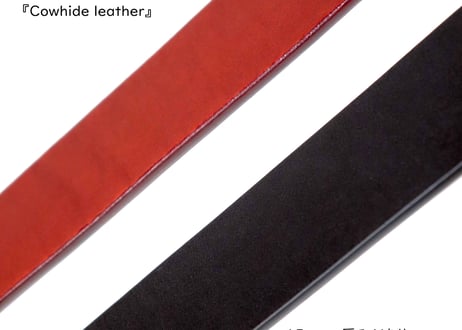 『Cowhide leather』 38mm幅 真鍮ギャリソンバックル  革厚4.5ミリベルト DLM-919 genuine leather
