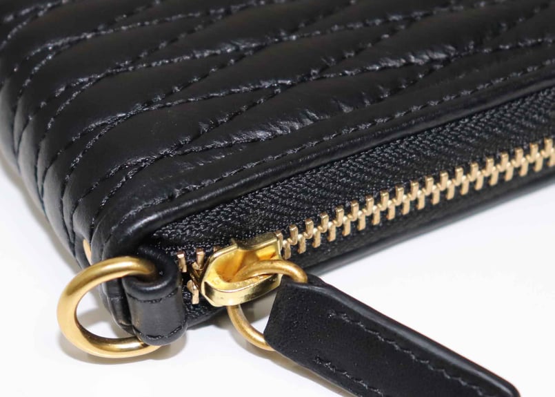 DLMS】ダイヤステッチ ラウンドジップ長財布 'Crazy diamond