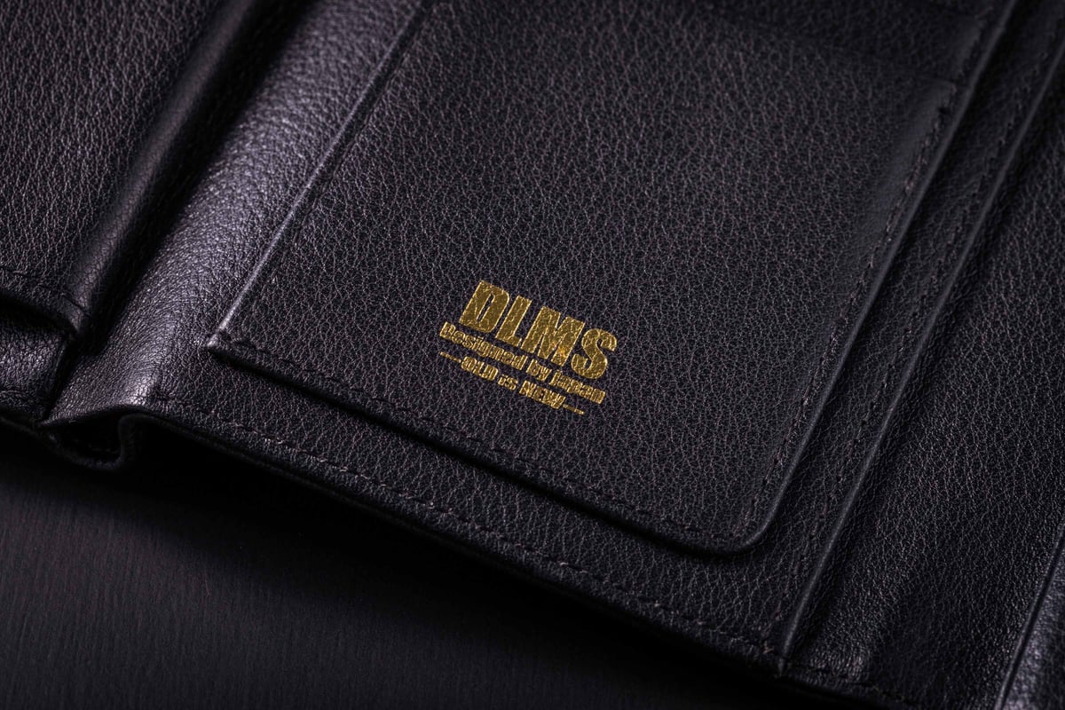 DLMS】三つ折り財布 ミドルサイズ レザーウォレット 'Drive' DLM-854 |