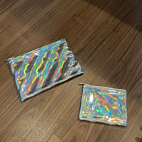 Holographic mirror Pouch