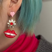 Heart lip pierce