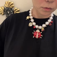 Ladybugs necklace