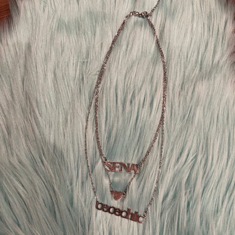 cecechic name necklace order PART3