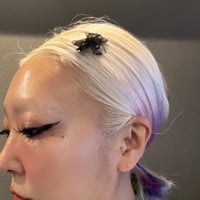 Lace ribbon mini clip