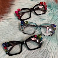 Bling bling reading glasses