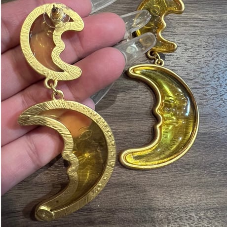 Moon earrings