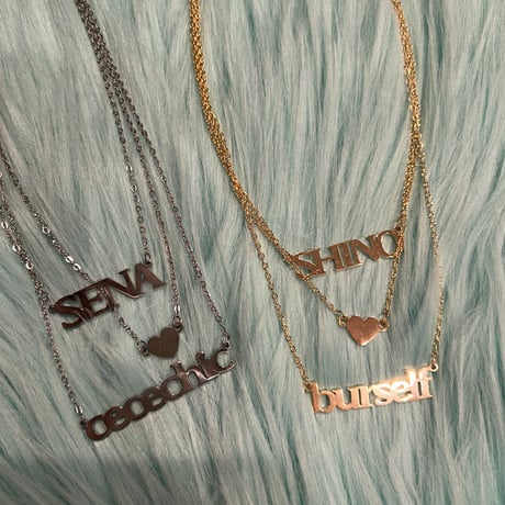 cecechic name necklace order PART3