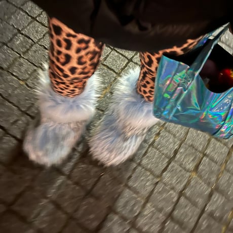 Faux fur boots