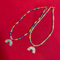 Beaded Rainbow necklace