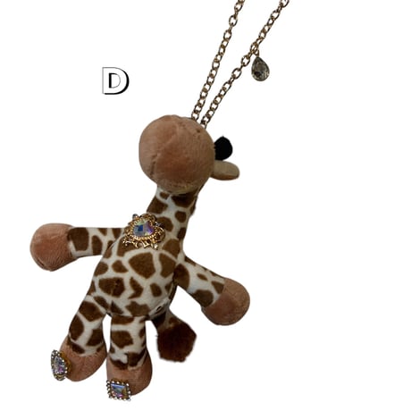 Animal toy necklace