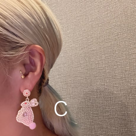 wild animals earrings