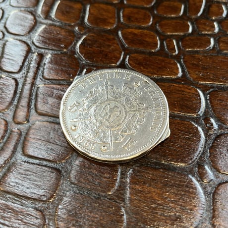 ELOI PERNET 1869 銀貨ナイフ