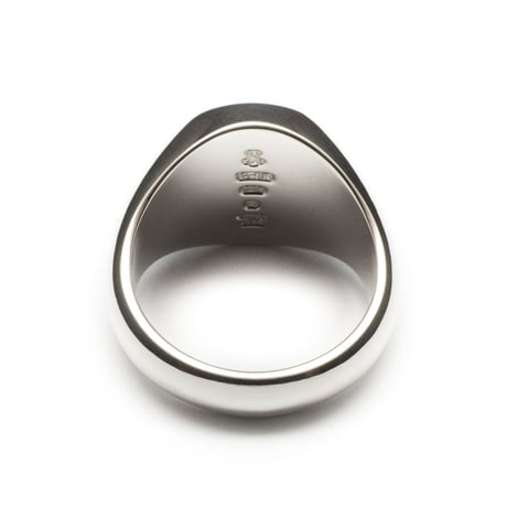 SIGNET RING ROUND FACE  15mm
