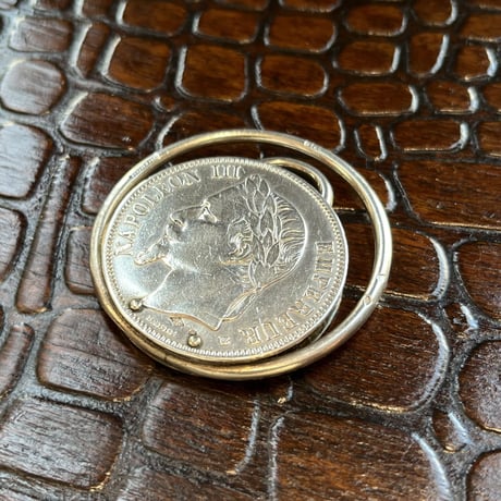 ELOI PERNET 1870 銀貨 マネークリップ