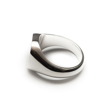 SIGNET RING CUSHION FACE  12mm