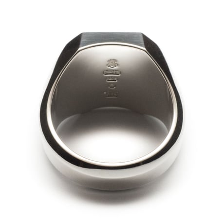 SIGNET RING OCTAGON FACE  18mm