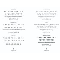 ENGRAVING FONT SAMPLE