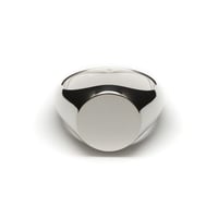 SIGNET RING ROUND FACE  12mm