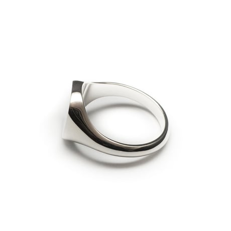 SIGNET RING CUSHION FACE  10mm