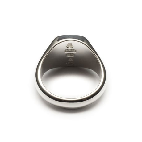SIGNET RING CUSHION FACE  12mm