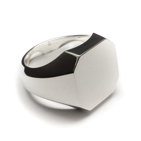 SIGNET RING OCTAGON FACE  18mm