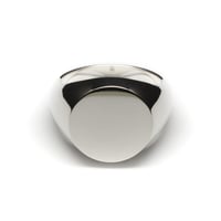 SIGNET RING ROUND FACE  15mm