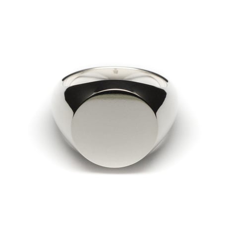 SIGNET RING ROUND FACE  15mm