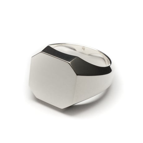 SIGNET RING OCTAGON FACE  15mm