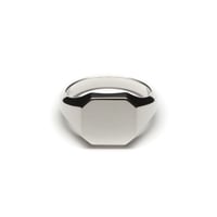 SIGNET RING OCTAGON FACE  10mm