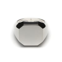SIGNET RING OCTAGON FACE  15mm