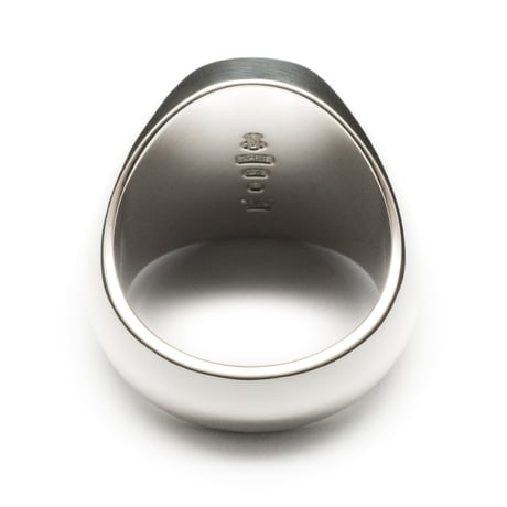 SIGNET RING OVAL FACE  20 x 17mm