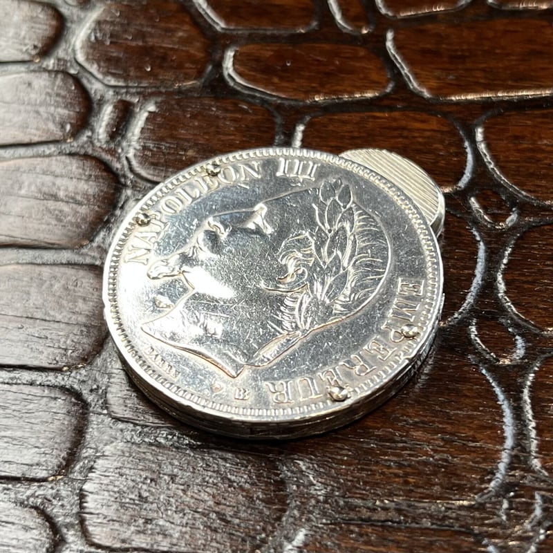 ELOI PERNET 1869 銀貨 シガーカッター | G of R & Co.