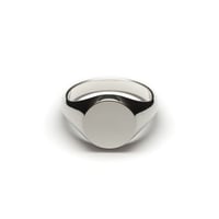 SIGNET RING ROUND FACE  10mm