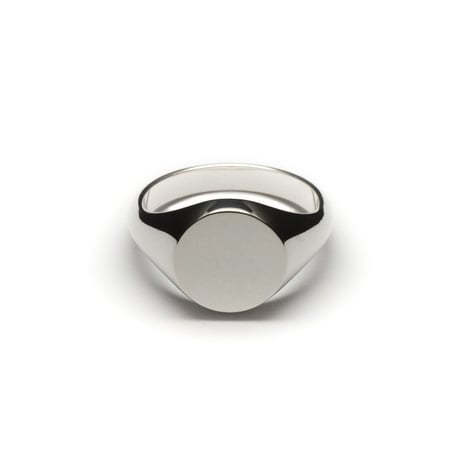 SIGNET RING ROUND FACE  10mm