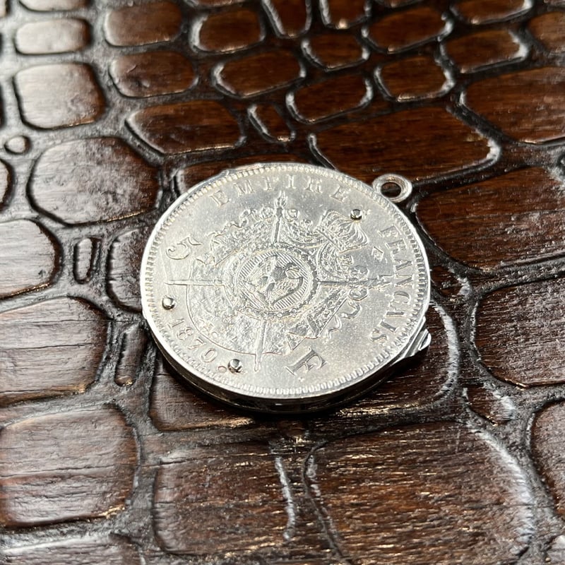 コインナイフ1870年フランス「ケレス銀貨」ELOI