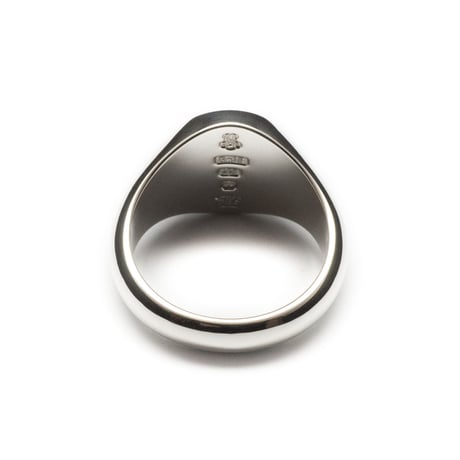 SIGNET RING ROUND FACE  12mm