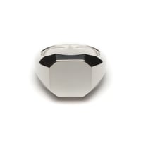 SIGNET RING OCTAGON FACE  12mm