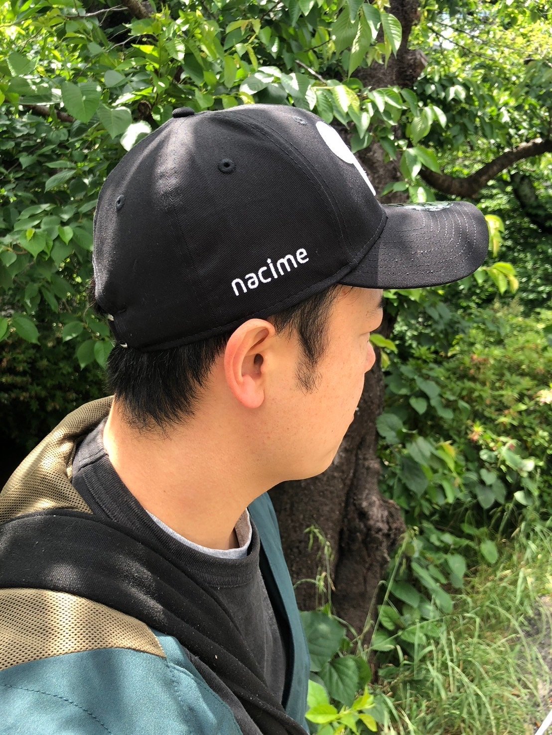 ロゴカーブバイザーキャップ | nacime