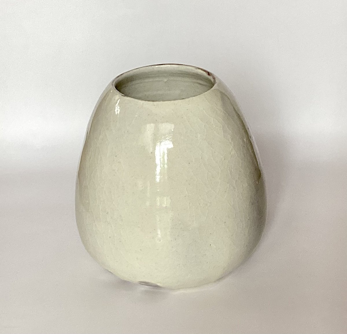 粉引きの花瓶 | 工房 空と土